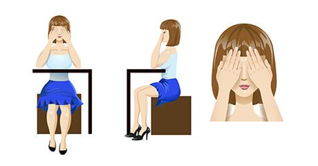 Palming on suurepärane harjutus silmade lõdvestamiseks.